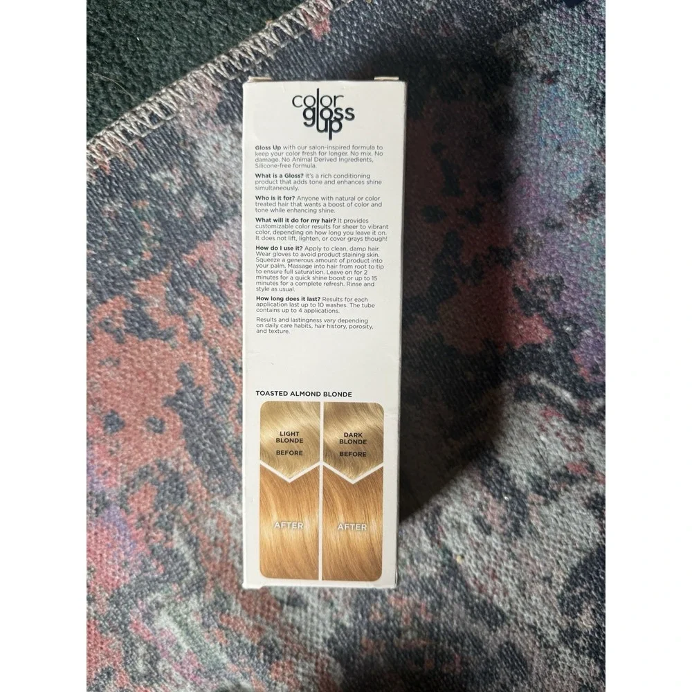 Clairol Color Gloss Up Toasted Almond Blonde Instant‎ Toning Gloss 4.3 Oz
